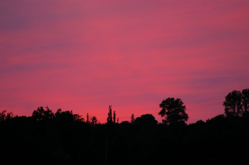 Sonnenuntergang über Hagen