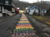 Rainbow Street in Seyðisfjörður